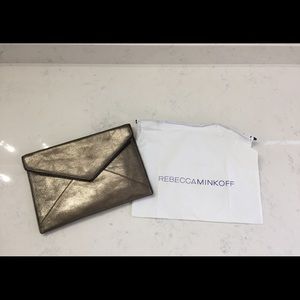 Rebecca Minkoff Metallic Clutch